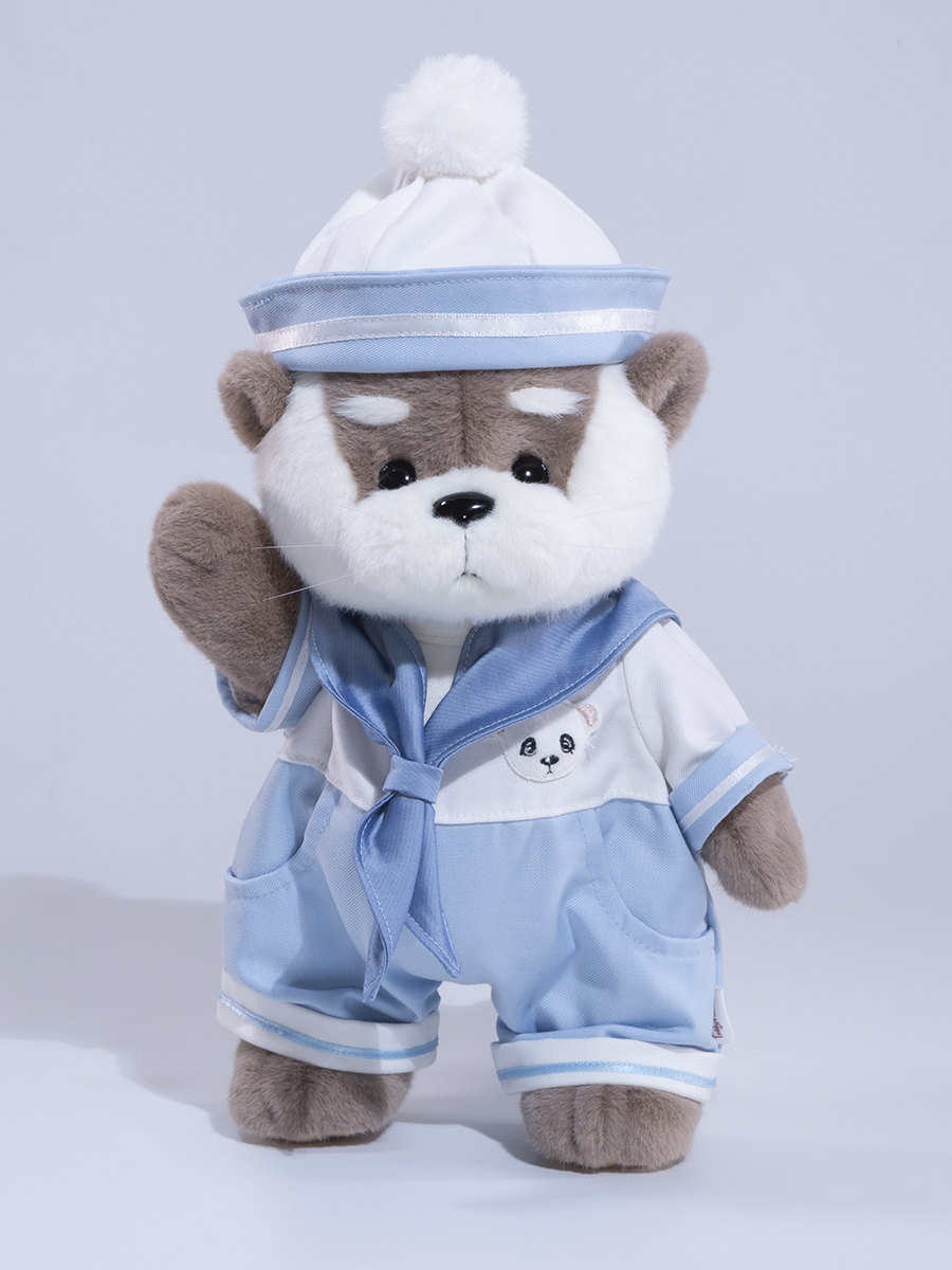 картинка Lina Выдра Оскар серая в костюме размер M (±30 см) 