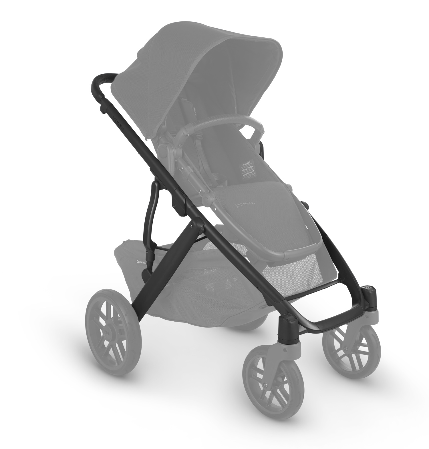 картинка Шасси (Рамы) для коляски Vista V2 карбон/черная кожа