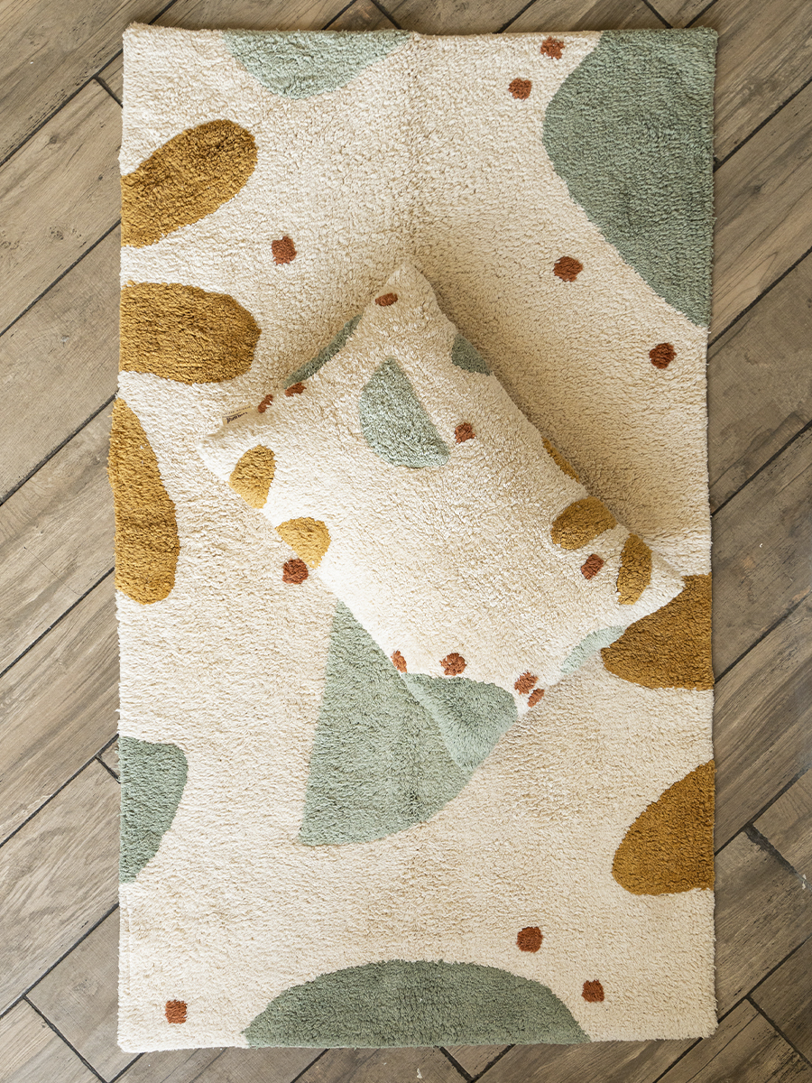 картинка Подушка декоративная Lillaland Растительный орнамент 30*50