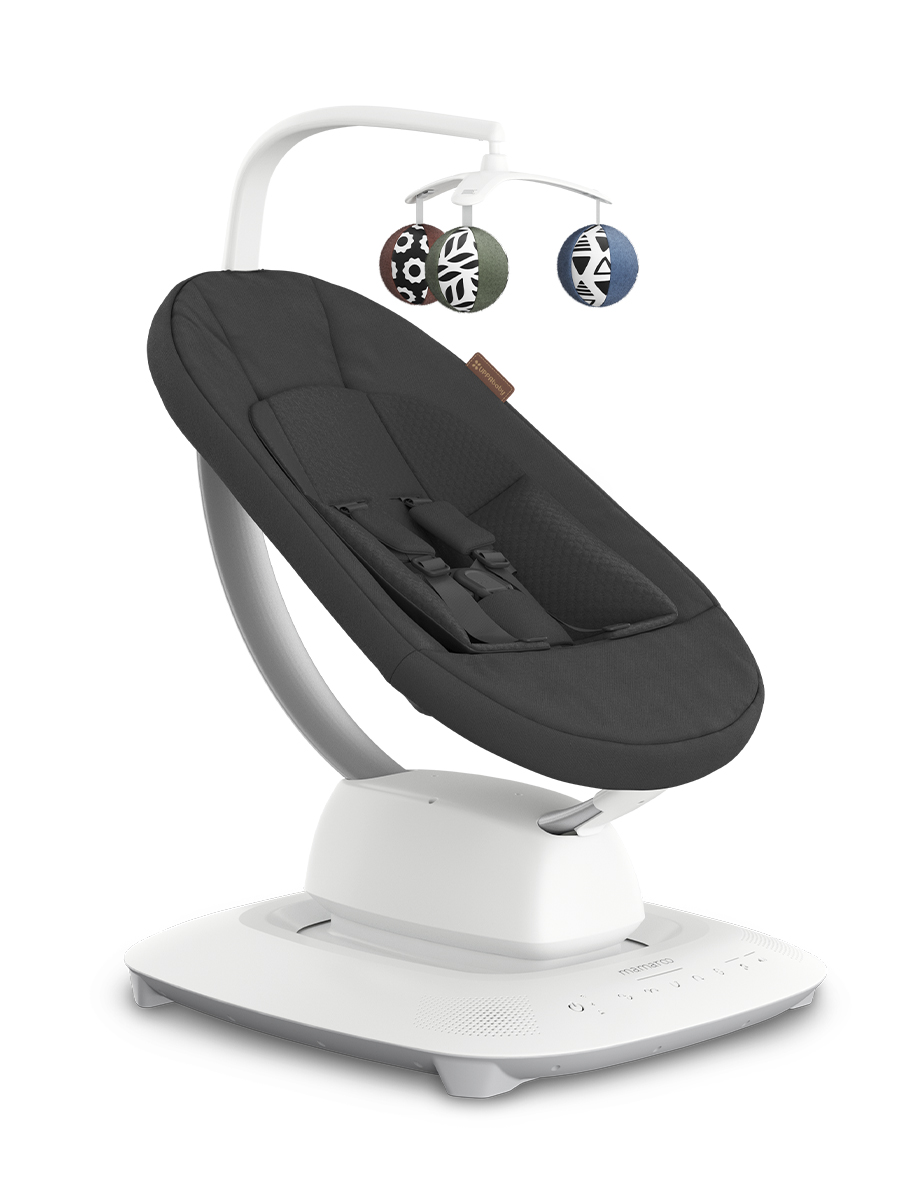 Кресло-качалка UPPAbaby Mamaroo Jake - Charcoal Melange напрокат