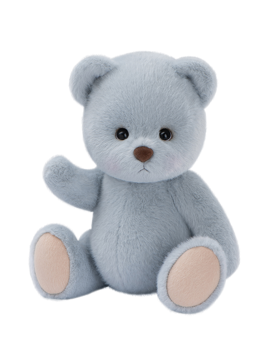 картинка Lina Медведь (короткая шерсть) M (±30 см) серо-голубой цвет  