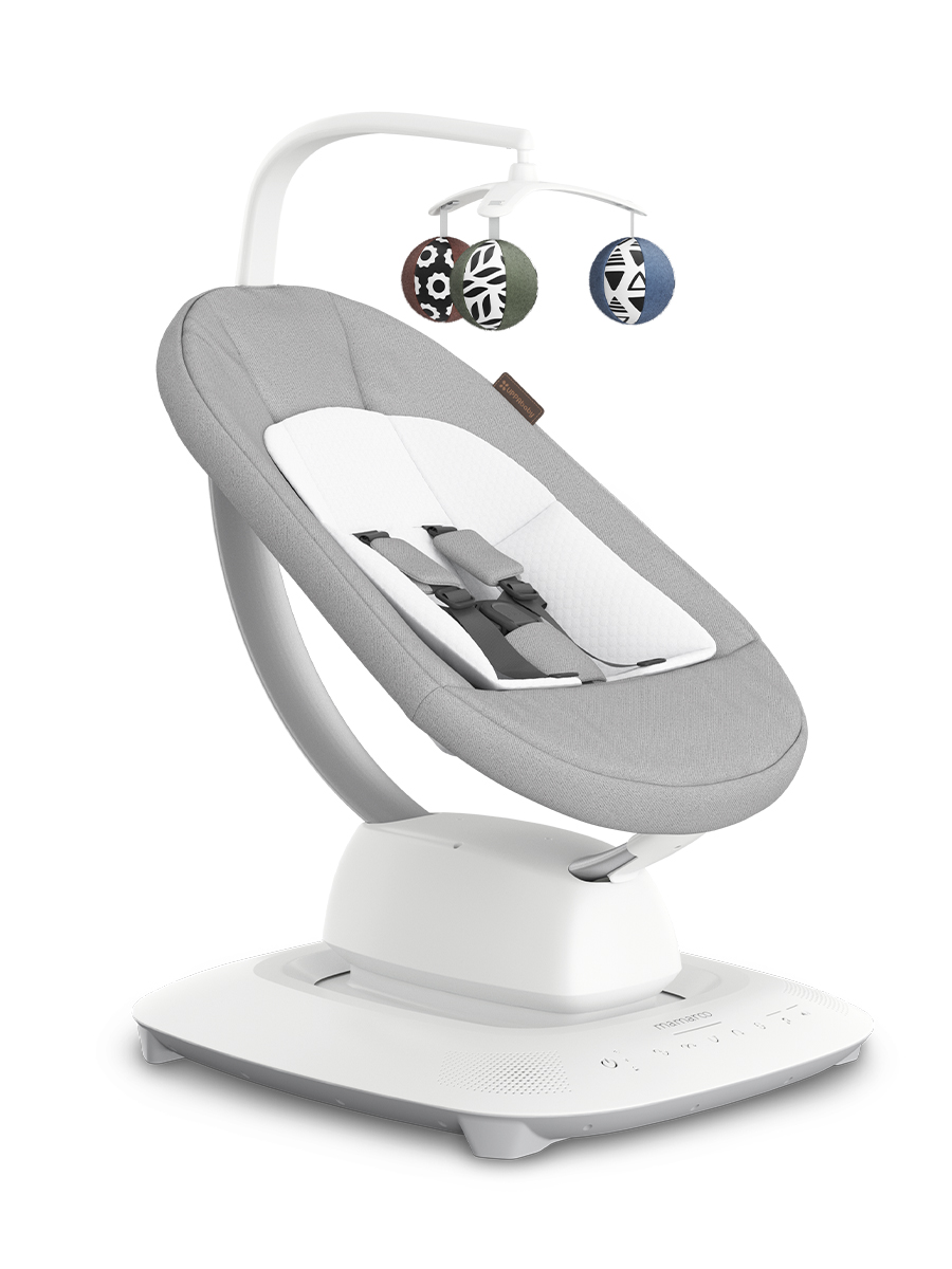 Кресло-качалка UPPAbaby Mamaroo Stella - Grey Melange напрокат