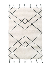 Ковер ВИКТОР черный M 135х190