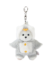 Lina Медведь белый в костюмчике Пингвин брелок  XS (±15 см)  