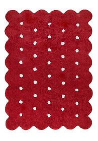 Ковер Печенька красная 120*160
