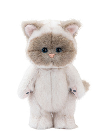 Lina Кошка Сиамская белая S (±20 см) 