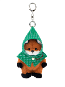 Lina Лиса XXS (±12 см) с зелёным плащом-брелоком  