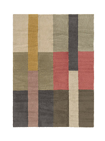 Шерстяной стираемый ковер Хром Паллетка 170х240