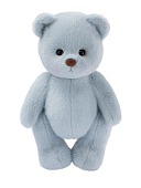Lina Медведь (короткая шерсть) M (±30 см) серо-голубой цвет  