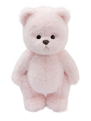 Lina Медведь (длинная шерсть) M (±30 см) молочно-розовый цвет  