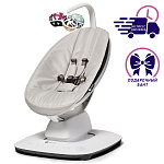 Кресло-качалка 4moms mamaRoo New серебро