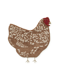 Хлопковый ковер Курочка 110*100