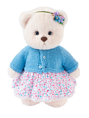 Lina Медведь Незабудка пудинговый цвет с костюмом M (±30 см)  