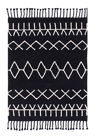 Ковер Берберский черный 140*200