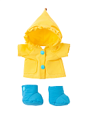 Комплект " Желтый дождевик и синие туфли" - брелок XS  