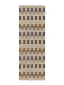 Ковер Columns шоколадный 80*230