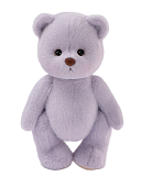 Lina Медведь (короткая шерсть) M (±30 см) серо-фиолетовый цвет  