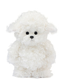 Lina Щенок Бишон белый S (±20 см) Маршмелоу  