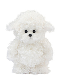 Lina Щенок Бишон белый S (±20 см) Маршмелоу  