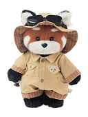 Lina Красная панда Исследователь длинношёрстная M (±30 см) крас-кор цвет в одежде исследователя