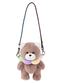 Lina Медведь Карманная серия Радужный цветочный медведь XS (±15 см) коричневый цвет  