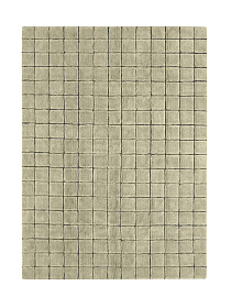 Шерстяной стираемый ковер Мозайка хаки 170х240