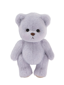 Lina Медведь (короткая шерсть) S (±20 см) сиренево-серый цвет  