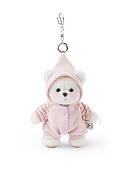 Lina Медведь белый в костюмчике Маршмелоу брелок  XS (±15 см)  