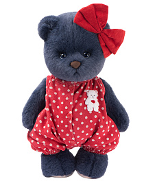 Lina Медведь Моли размер M (±30 см) черничного цвета в костюме