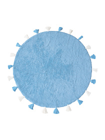 Хлопковый ковер Lillaland COLORFUL BLUE D140