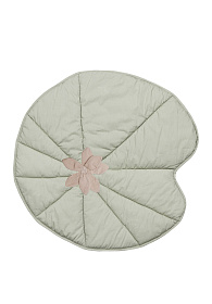 Коврик игровой Водная лилия оливковый 95*95