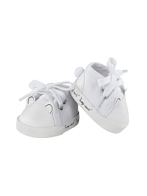 Белые кеды S  